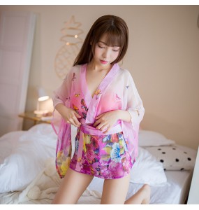 FEE ET MOI Japanese Kimono (Pink)